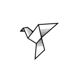 Rackhams Fly Modern Metal Wall Art Home Decorative Ornament, Black - Metal - Black