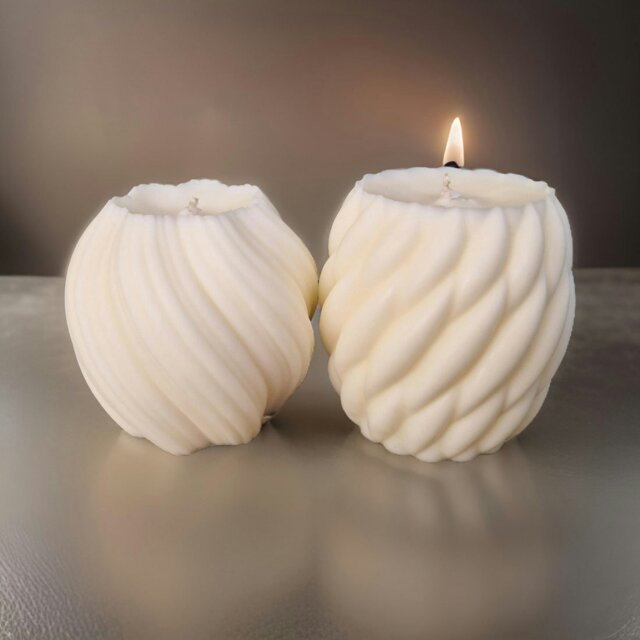 Rackhams Winter Solstice Scented Candle - Pillar Candle - image 1