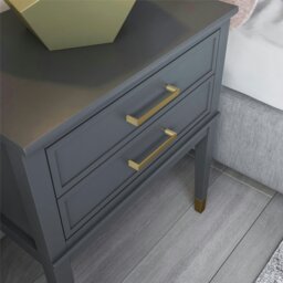 Rackhams Westerleigh End Table Graphite Grey - Grey - thumbnail 4