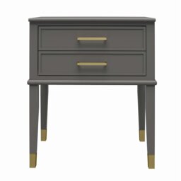 Rackhams Westerleigh End Table Graphite Grey - Grey - thumbnail 1