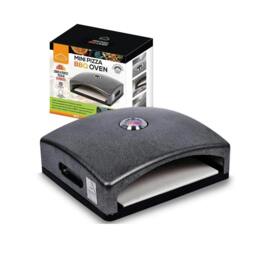 Rackhams Mini Outdoor BBQ Pizza Oven Ceramic Stone Built In Thermometer - thumbnail 1