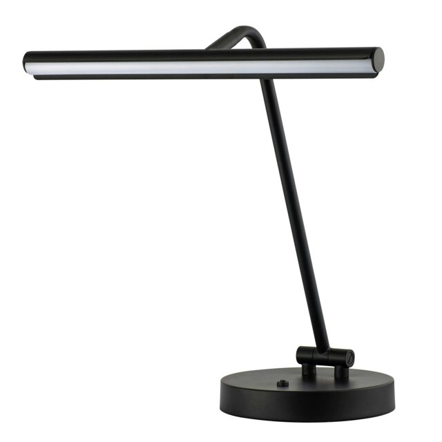 Rackhams Modern Picture Light Designed LED Black Desk Lamp with Touch Dimmer Button - image 1