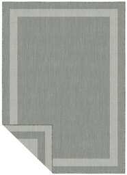 Rackhams Duo Weave Outdoor Grey Rug Bordered - 200X290 cm - thumbnail 2