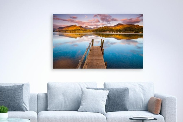 Rackhams Derwent Morning - Framed Print 20 x 16 inch - image 1