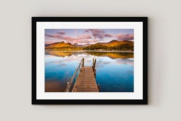 Rackhams Derwent Morning - Framed Print 20 x 16 inch - thumbnail 3