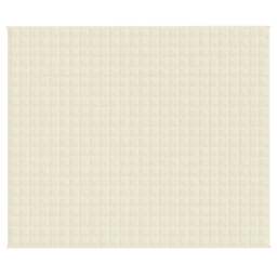 Rackhams Weighted Blanket Light Cream 220x260 cm 15 kg Fabric - thumbnail 3