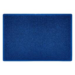 Rackhams Indoor Spaghetti Doormat Plain - Blue - 75cm x 44cm - thumbnail 3
