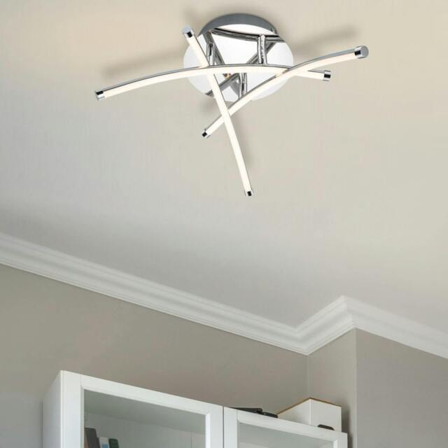 Rackhams Hatton Mini 3 Light Integrated LED Ceiling Light - Chrome - image 1
