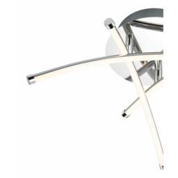 Rackhams Hatton Mini 3 Light Integrated LED Ceiling Light - Chrome - thumbnail 5