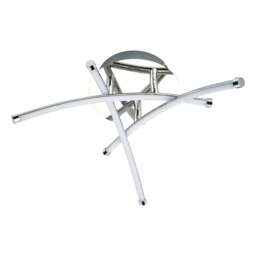 Rackhams Hatton Mini 3 Light Integrated LED Ceiling Light - Chrome - thumbnail 4