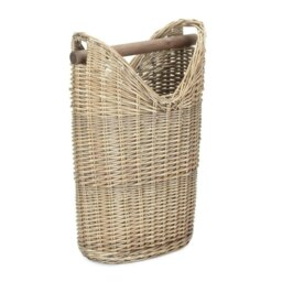 Rackhams Wicker Bathroom Toilet Roll Holder - thumbnail 3