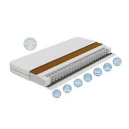 Rackhams Luxury Bamboo & Coir Pocket Sprung Cot Bed Mattress 140x70x10cm - thumbnail 2