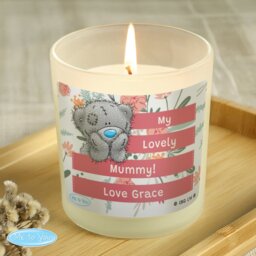 Rackhams Personalised Me To You Floral Scented Jar Candle - thumbnail 4