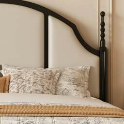 Rackhams Blanche King Size, Super King Size Bed - Style 1 (No Storage) - Super King Size - thumbnail 4