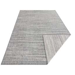 Rackhams Mèlange Reversible Indoor & Outdoor Grey Rug - 120X170 cm - thumbnail 5