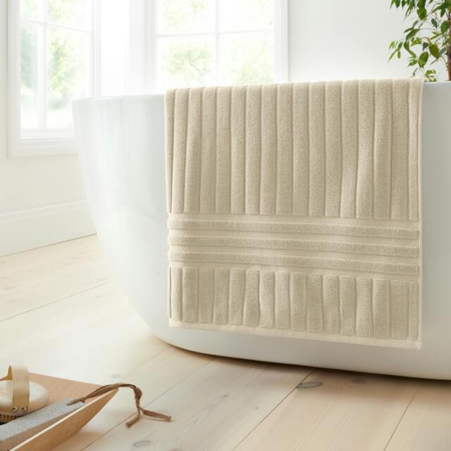 Rackhams Hotel Cotton Towel Natural - Bath Towel - Natural - image 1
