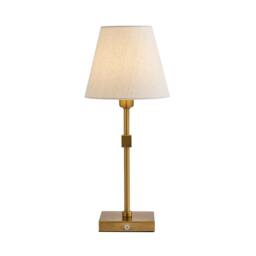 Rackhams Taliah Antique Brass Rechargeable Table Lamp - thumbnail 2