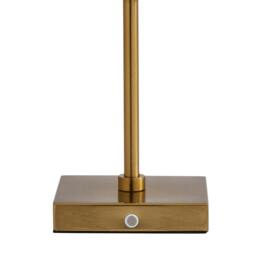 Rackhams Taliah Antique Brass Rechargeable Table Lamp - thumbnail 6