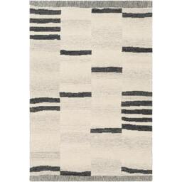 Rackhams Granada-Hand Tufted Beige Taupe Grey Wool Global Rug - 122 x183 cm - thumbnail 3