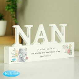 Rackhams Personalised Me To You Wooden Nan Ornament