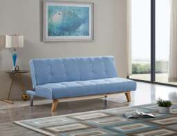 Rackhams Pisa Modern 3 Seater Sofa Bed - Grey