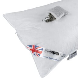 Rackhams Goose Feather and Down Lavender Pillow with Dried Lavender Insert