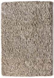 Rackhams Imperial Mid Grey Mix Shaggy Pile Wool Rug - 160X230 cm - thumbnail 1