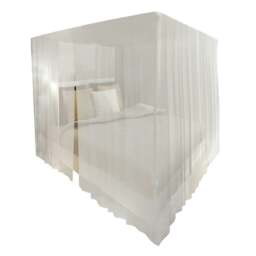 Rackhams Mosquito Net Bed Net Set Square 3 Openings 2 pcs - thumbnail 2
