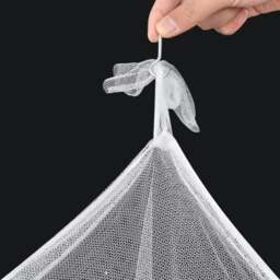 Rackhams Mosquito Net Bed Net Set Square 3 Openings 2 pcs - thumbnail 4