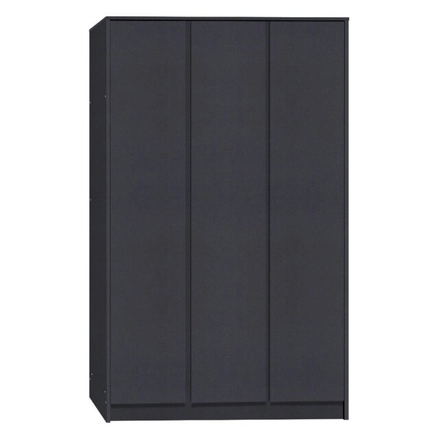 Rackhams Malvern 3 Door Triple Wardrobe - Grey - image 1