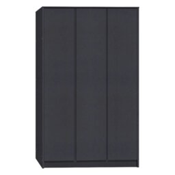Rackhams Malvern 3 Door Triple Wardrobe - Grey - thumbnail 1