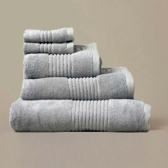 Rackhams Ultrasoft Bamboo Towels - Bath Towel - Silver - image 1