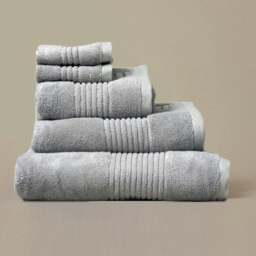 Rackhams Ultrasoft Bamboo Towels - Bath Towel - Silver - thumbnail 1