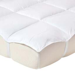 Rackhams Super Microfibre Mattress Topper - Single - thumbnail 1