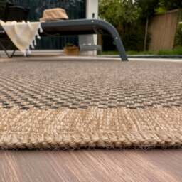 Rackhams Nature Outdoor Rug Dark Grey - 5200DG - 80X150 cm - thumbnail 6