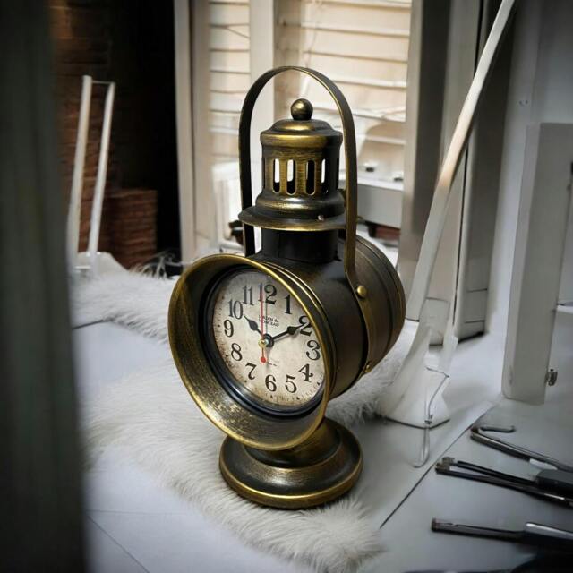 Rackhams Acacia Home 29CM TABLE CLOCK