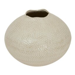 Rackhams Zaffera Caldron Vase - White/White - One Size, One Size - White/White - 100% Mixed - thumbnail 2