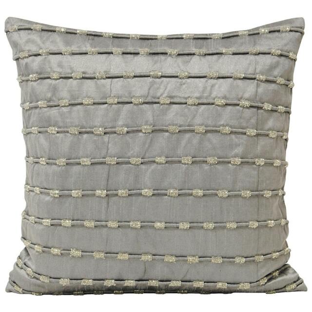 Rackhams Kismet Cushion Cover - Grey - 50 x 50cm - Grey - 100% Polyester