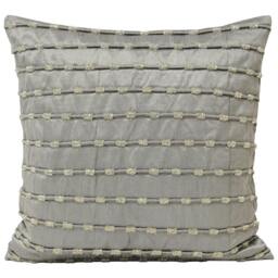 Rackhams Kismet Cushion Cover - Grey - 50 x 50cm - Grey - 100% Polyester