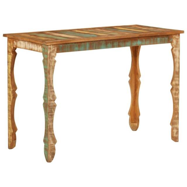 Rackhams Dining Table 110x52x76 cm Solid Wood Reclaimed