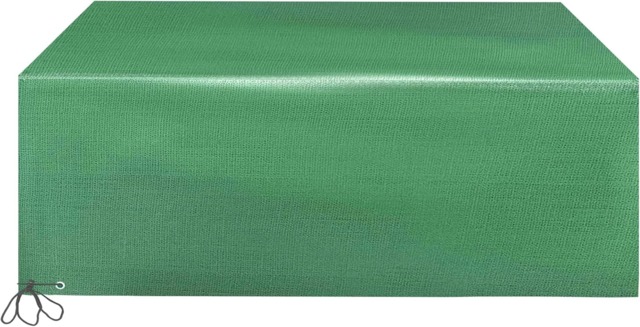 Rackhams 3 Seater Garden Bench Cover for Garden Benches Waterproof UV Resistant - Green (162x66x90cm) - image 1