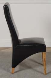 Rackhams Lola Leather Dining Chair - Red - 1 - thumbnail 4