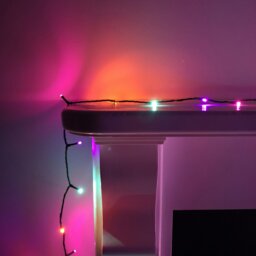 Rackhams 360 LED 28.7m Premier SupaBrights Indoor Outdoor Christmas Multi Function Mains Operated String Lights with Timer in Rainbow - thumbnail 4