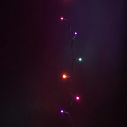 Rackhams 360 LED 28.7m Premier SupaBrights Indoor Outdoor Christmas Multi Function Mains Operated String Lights with Timer in Rainbow - thumbnail 3