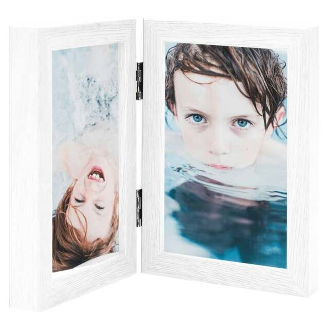 Rackhams Bifold Photo Frame Collage White 2x