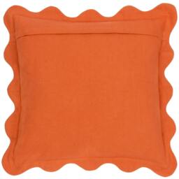 Rackhams Scalloped Coral Cushion Cover - Sandy Pink - 50cm x 50cm - Sandy Pink - 100% Polyester - thumbnail 3