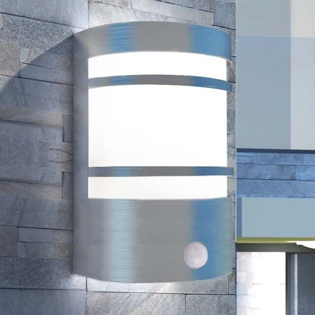 Rackhams Outdoor Wall Light with Sensor Stainless Steel