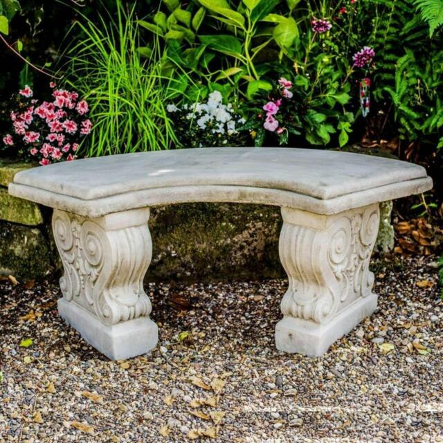 Rackhams Classic Stone Garden Bench Loveseat - image 1