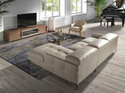 Rackhams Round Tempered Glass and Walnut Coffee Table 2053 - thumbnail 4