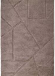 Rackhams Scandinavian Deep Pile Rug – Brown - 160X230 cm - thumbnail 1